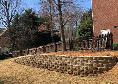knoxville retaining wall